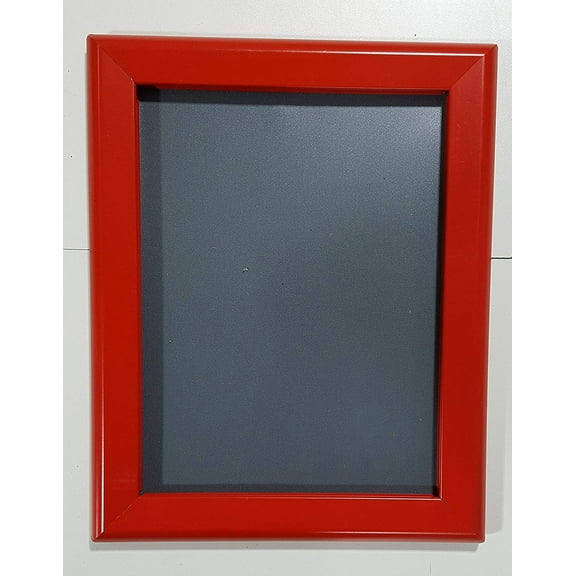 Certificate Frame red Frame 8.5x11 Inches Front Loading Quick Poster Change, Wall Mounted, HEAVY DUTY