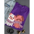 thumbnail image 3 of Lovely Pugs T-Shirt Women -Smartprints Designs, Female Medium, 3 of 4
