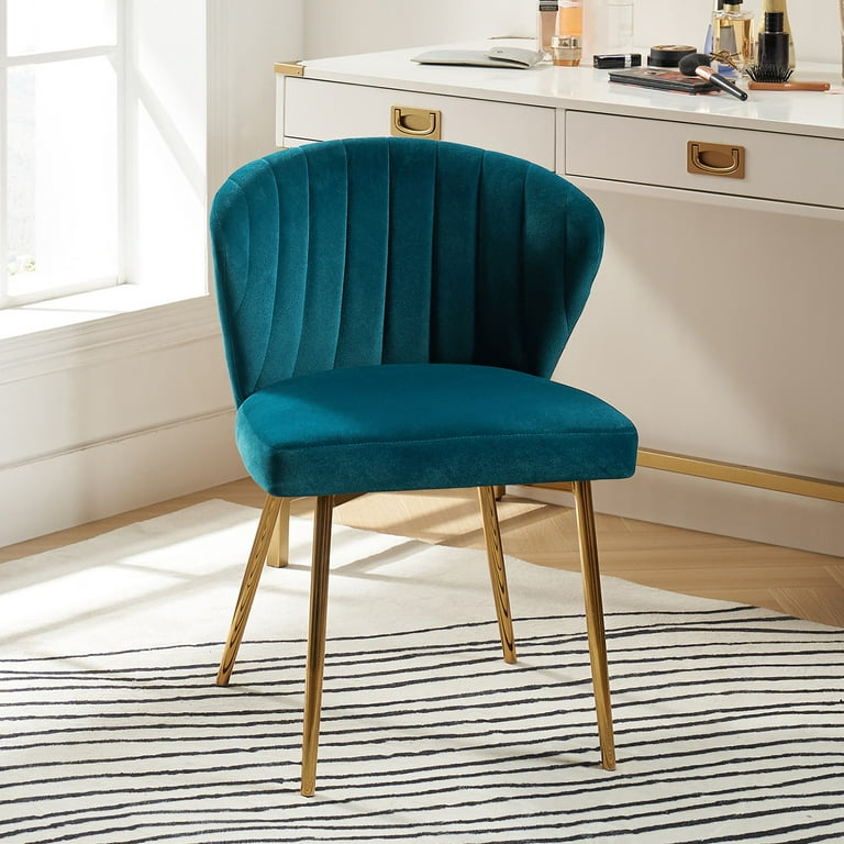 Teal gold chair discount