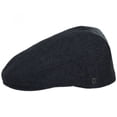 thumbnail image 3 of Troubadour Tweed Wool Blend Ivy Cap - XL - Navy Blue, 3 of 6