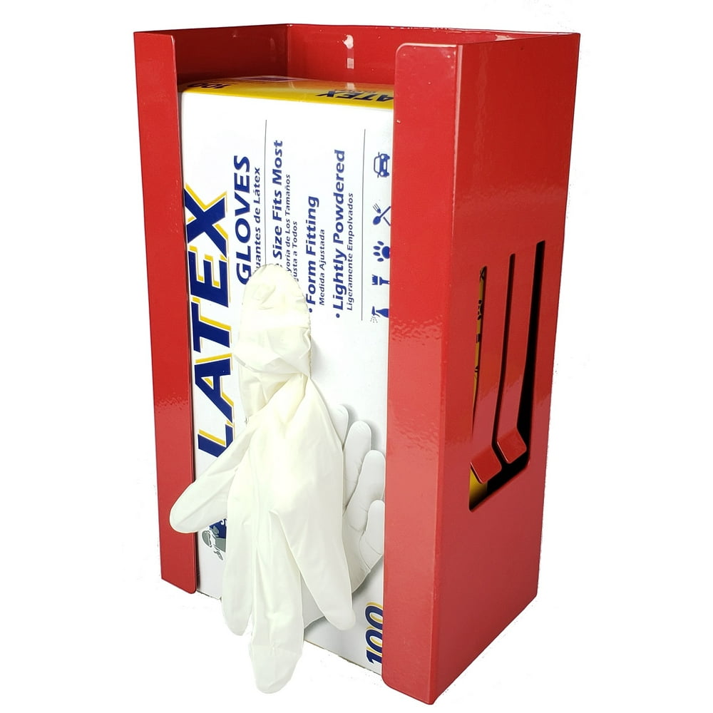Rubber Gloves Box Holder, or Wall Mount, Holds Mechanic, Exam