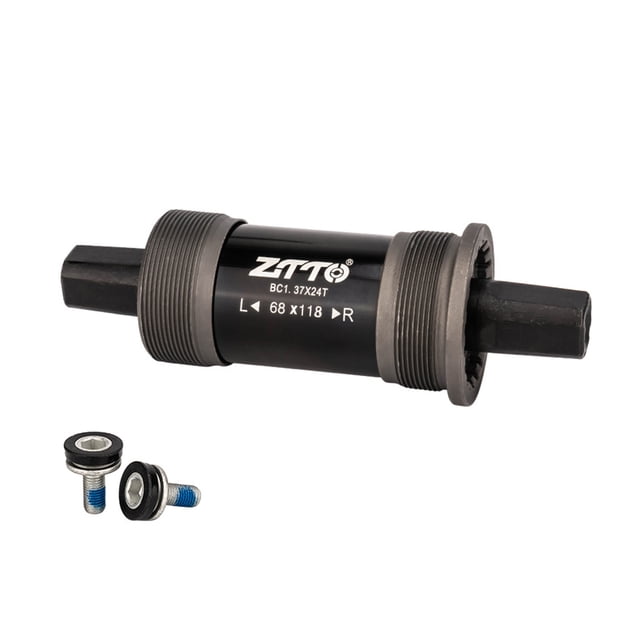 Pedalier de bicicleta de carretera de 68 mm con orificio cuadrado para bicicleta de montaña