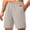 Beige, variant on FRSASU Men's Casual Sweat Shorts 7" Athletic Running Lounge Drawstring Workout Gym Lightweight Shorts with Pockets White