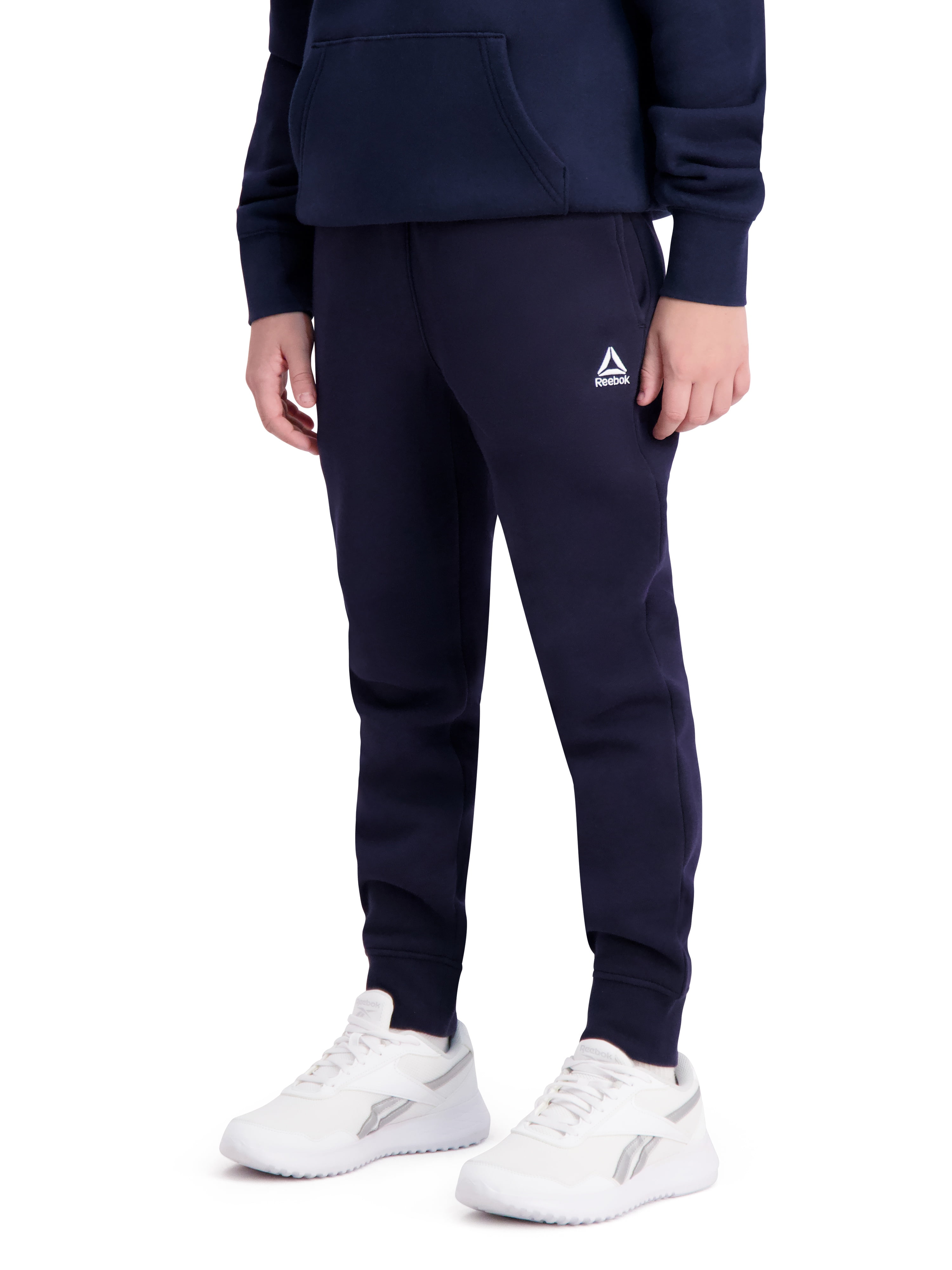 Reebok Boy's Athletic Game Day Performance Fleece Jogger Pants, Sizes 4-18