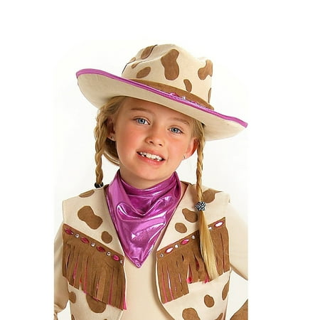 Rhinestone Cowgirl Hat Halloween Costume Accessory