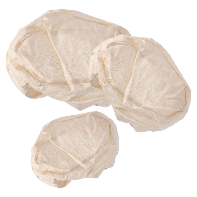 CHICHUMID 3Ud De Tela Para Canasta De Pan Beige Para Fermentar Masa Y Hornear En Cocina