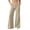 Khaki-pants for women, variant on YanHoo Dress Pants for Women Elastic Waist Loose Wide Leg Pant Casual Work Business Trousers with Pockets