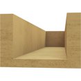 thumbnail image 4 of Ekena Millwork 6"W x 4"H x 20"L Block Woodgrain TimberThane Rafter Tail, Primed Tan, 4 of 6