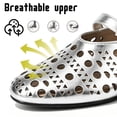 thumbnail image 3 of CHICVOMEY Breathable Mesh Mary Jane Shoes for Women Leather Ballet Flats with Buckle Fashion Fishnet Flats for Women Casual & Work Fashion Flats, 3 of 9