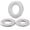 1/4"×5/8 (250PCS), variant on 28PCS 5/8 Flat Washers for Screws and Bolts, 1-1/2 OD, Thickened 304 Stainless Steel 5/8 Washer Flat, Large Hardware Washers for Home, Industry, Indoor and Outdoor Use