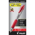 thumbnail image 3 of Pilot G2 Premium Retractable Gel Ink Pen Red Ink Ultra Fine Dozen 31279, 3 of 4
