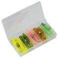 thumbnail image 1 of Juego de señuelos de pesca Ndcxsfigh con 5 rejillas y caja de aparejos, 1 of 6