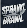 thumbnail image 2 of Sprawl and Brawl Muay Thai Fight Sweatshirt for Men or Women Brisco Brands X, 2 of 6