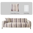 thumbnail image 2 of CJC Stretch Sofa Cover Thick Non Slip Couch Sofa Slipcover Furniture Protector with 1 Pillowcase for Kids Dogs Cats Pets (4-Seater, Gray), 2 of 18