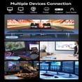 thumbnail image 4 of BRENUC N7A Mini PC de Bureau, Intel Core i5-12600HX 64 Go RAM, 1 To SSD, Wi-Fi 6 / BT5.2, 4 of 6
