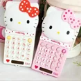 thumbnail image 4 of Hello Kitty-calculadora electrónica de escritorio para el hogar, oficina, escuela, herramienta de contabilidad financiera, cálculo de función de ciencia deslizante, lindo, 4 of 5