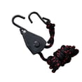 thumbnail image 2 of Cordón Colgante Cordón ajustable colgante 1/4 pulgadas Sling tienda lámpara trinquete gancho de polea de elevación, 2 of 4