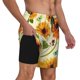 thumbnail image 2 of Fotbe Sunflowers And Butterflies Traje de Baño para Hombre – Shorts de Natación de Secado Rápido con Forro y Bolsillos-XX-Large, 2 of 6