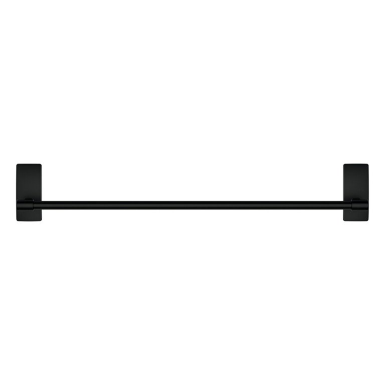 Matte Black Command Strip Bath Towel Bar Hooks For Shower Command