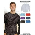 thumbnail image 3 of Colortone Tie Dye Long Sleeve Shirt Kids Juniors Sizes XS to L, 3 of 4