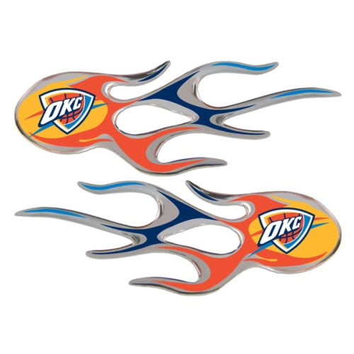 Oklahoma City Thunder Micro Flammes Graphiques