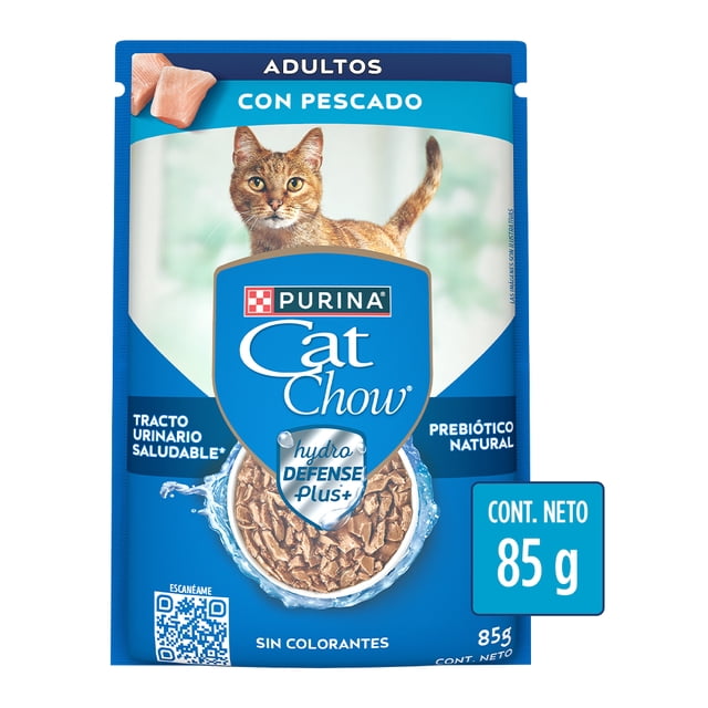 Alimento para Gato Cat Chow Pescado Adultos 85 g