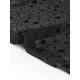 thumbnail image 5 of Top corto brillante INSPIRE CHIC para mujer, con estampado de estrellas, lazo autoadherente, brillante, ideal para fiestas y playa, ajuste delgado, color negro, talla M, 5 of 6