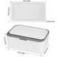 thumbnail image 2 of Caja dispensadora de toallitas húmedas, dispensador de toallitas húmedas para bebés, caja contenedora para almacenamiento de servilletas, caja de papel tisú a prueba de polvo con tapa,11 Afortunado Sencillez, 2 of 5