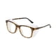 thumbnail image 4 of Gafas de ojos cómodas gafas de moda a prueba de viento para pantallas Viajes navideños Marco marrón, 4 of 10