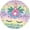Black24, variant on Easter Eggs Colorful Flowers 36 Inch Christmas Tree Skirt Round Winter Snow Suitable for Christmas Xmas Halloween Holiday Party Decor Decoration Occasion