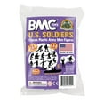 thumbnail image 6 of BMC Marx Plastic Army Men US Soldiers - Purple 31pc WW2 Figures - Made in USA, 6 of 6