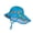 Beach Rider Blue, variant on Kids Toddler Sun Hat – Infant UPF 50+ Wide Brim Hats with Neck Flap and Adjustable Fit – Lightweight with Breakaway Chin Strap – Bright Prints – Boys Girls, Blue Shark