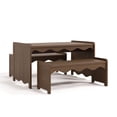 thumbnail image 3 of Storkcraft Casablanca Montessori Indoor Kids Table and Bench Set - Hazelnut, 3 of 14