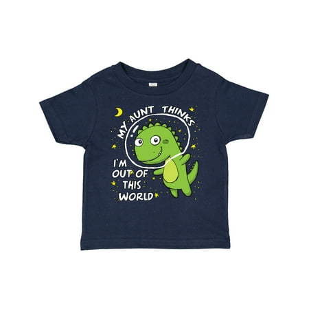 

Inktastic My Aunt Dinosaur Gift Toddler Boy or Toddler Girl T-Shirt