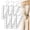 6pcs, variant on V-Shape 12-Hook Rotating Hanger, 360° Space Saving Closet Organizer, Multi-Functional Wardrobe Storage Rack for Clothes, Hats, Scarves, Ties - Durable ABS Home & Dorm Essentials
