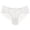 Blanc, variante sur TOWED22 Strings sous-Vêtements pour Femmes Culottes Dentelle Découpes Taille Ajourée Culottes (Blanc, TG)