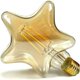 thumbnail image 1 of Bombillas led Bombilla vintage 4W Led Filamento Edison Bombilla especial Bombilla decorativa 220/240v E27 estrella, 1 of 1