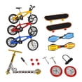 thumbnail image 1 of Matsuzay 8 Uds Mini juguetes para dedos diapasón patinetas bicicleta Scooter pequeño columpio Artesanía, 1 of 1