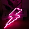 thumbnail image 2 of Letreros de neón, luz nocturna LED para regalo infantil, pared, fiesta de cumpleaños, Navidad, decoración de boda (rosa), 2 of 5
