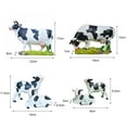 thumbnail image 6 of Cute Decorative Resin Cow Figurine - Vintage Animal Farm Ornament - Garden Home Decor, 6 of 8