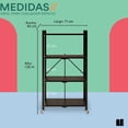 thumbnail image 4 of Mubson Anaquel Plegable de 4 Niveles Erlo. Estanteria, 4 of 5