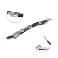 thumbnail image 5 of Unique Bargains Fashion Hair Clip Hairdo Clip 1 Pc Black White Pearl, 5 of 5