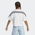 thumbnail image 3 of adidas Women's Future Icon Three Stripes T-Shirt, White, Small, 3 of 8