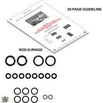 Mercedes Hydraulic Cylinder Repair Seals Kit Convertible Top 89-02 SL500 500SL SL320 320SL R129