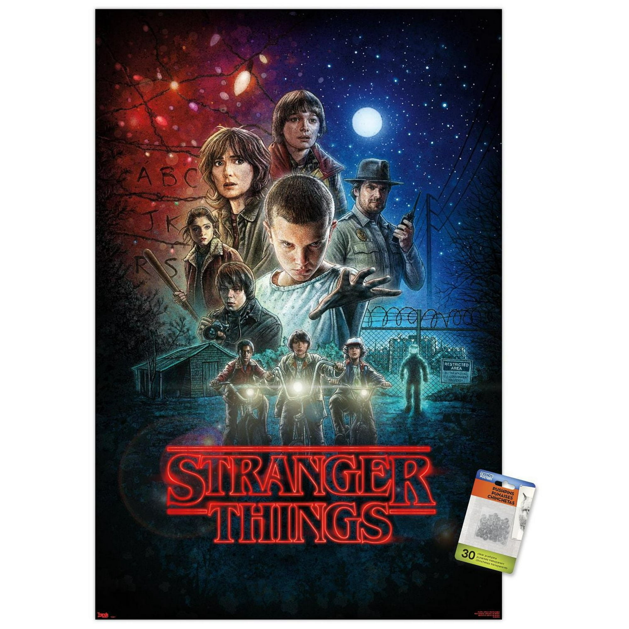 Netflix Stranger Things - One Sheet Wall Poster, 22.375