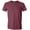 Heather Maroon, variant on Gildan Mens Short Sleeve Soft-Style T-Shirt