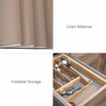 thumbnail image 6 of Brown Ombre Placemats for Dinning Table Set of 6, Modern Gradient Abstract Art Burlap Kitchen Place Mats Waterproof Cloth Table Mats, Indoor Outdoor Placemats Easy Clean Dinner Decor, 6 of 8