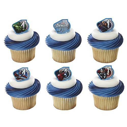 12-Pack Oasis Supply Cupcake//Cake Decorating Costume Party Label Rings 1 1//2-Inch
