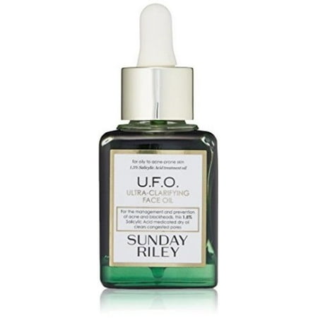 Sunday Riley U.F.O. Ultra-Clarifying Face Oil with 1.5% Salicylic Acid, 1.18 fl
