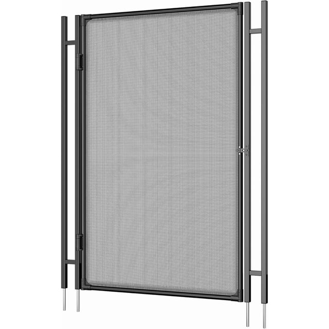 YUSAZENS Mesh Pool Fence, Removable Safety Pool Barrier for Inground Above Ground Pool Backyard Garden Door